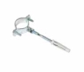 COLLARE ZN PER TUBO ACCIAIO 3/8" C/TASSELLO SPECIALE 1PZ - ZANELLA SRL 10001DN