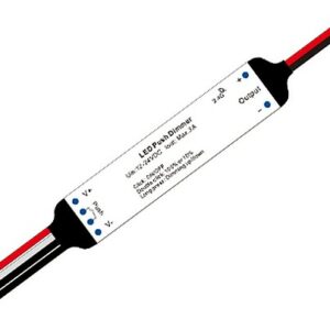 DIMMER RF E PUSH 1CH. 12/24V 3A/CH RF2.4G - LIFE SDPD-1CH3A