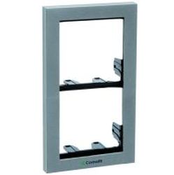 TELAIO 2 MODULI SERIE IKALL CON CORNICE SILVER - COE 3311/2S