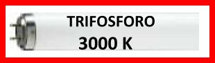 NEON T8 18W 3000K TRIFOSFORO - DRL 1883T