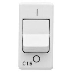 INTERRUT.AUT.MAG.1P+N C16 3KA 230V SY/WT - GEW GW20436