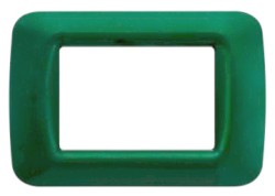PLACCA 3P VERDE RACING TOP SYSTEM - GEW GW22553