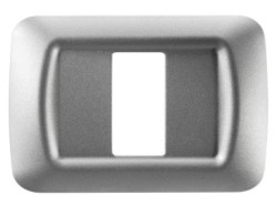 PLACCA 1P TITANIO METALL.TOP SYSTEM - GEW GW22601