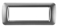 PLACCA 6P TITANIO METALL.TOP SYSTEM - GEW GW22606