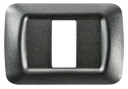 PLACCA 1P ARDESIA METALL.TOP SYSTEM - GEW GW22611