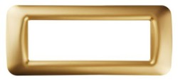 PLACCA 6 POSTI ORO ANTICO TOP SYSTEM - GEW GW22666