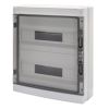CENTRALINO DA ESTERNO 36 MOD. 18X2 IP65 CON PORTELLO FUME' - GEW GW40107