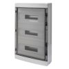 CENTRALINO DA ESTERNO 54 MOD. 18X3 IP65 CON PORTELLO FUME' - GEW GW40108
