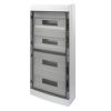 CENTRALINO DA ESTERNO 72 MOD. 18X4 IP65 CON PORTELLO FUME' - GEW GW40109