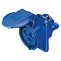PRESA FISSA INCASSO 2P+T 16A 220V IP44 62X62 - GEW GW62204