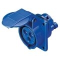 PRESA FISSA INCASSO 10° 2P+T 16A 230V 6H IP44 - GEW GW62205H
