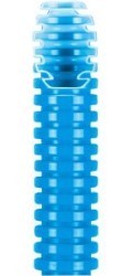 TUBO FLESSIBILE CORRUGATO D.25 AZZURRO MT75 - GEW DX15425R