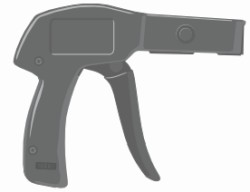 PINZA PROFESSIONALE METALLO C/PRECARICA X FASCETTE MAX MM.5 - C SAPI/PIN003