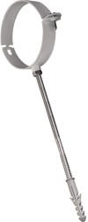 COLLARE PER TUBI FUMO CON VITE E TASSELLO CCF80V - FIS 00512627
