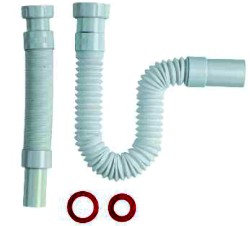 TUBO ESTENSIBILE C/GHIERA IN PLASTICA 1"1/4X32 - GOP 1000TOPPL3