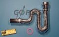 TUBO ESTENSIBILE C/ROSONE 1"1/2X40MM CROMATO FLEX TOP - GOP 1004KRTOP5