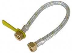 FLESSIBILE GPL 2 DADI SX 50CM F-F 1X1/4" - FER 030500