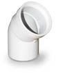 CURVA 45° MF IN ALLUMINIO D.80 - FER 106957/N