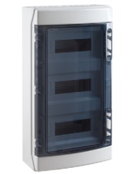 CENTRALINO DA PARETE 36M (3X12) 42X44X15 IP65 ABS+PT - CHT CHT30006