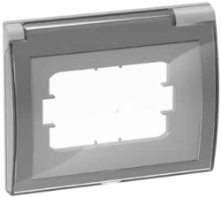 COVER UNIVERSALE SUPPORTO STAGNO IP 44 X TUTTE LE SERIE - BTI 26603