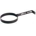 FASCETTA REGOLABILE D.80 A MURO X TUBO PELLET - DBR TNPFAR080