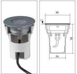 CASSAFORMA DA INCASSO PER AVIANO POWERLED - C LEO/000020