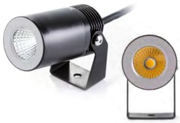 FARETTO LED 7W 60° 3000K IP65 PASSIVATO ALL. - ERX AL1060C