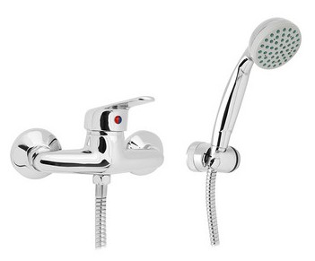 MONOCOMANDO ESTERNO DOCCIA CROMO SERIE INES - DIA H235R370