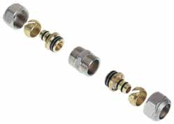 RACCORDO DIRITTO 16X2 3PZ X MULTIST. A STRING - ICM 81530ADGH06