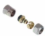 RACCORDO DIRITTO F 3/4X20 3PZ X MULTIST. - ICM 81542REBQ06