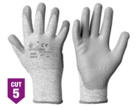 GUANTI ANTITAGLIO LIV.5 SPALM/POLIURETANO GRIGIO TG.10 - C KAPPA/53000/10
