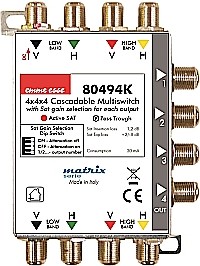 MULTISWITCH COMPACT 4X4X4 PASSANTE ATT. - ESM 80494K