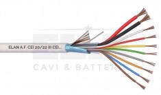 CAVO ALLARME 8X0.22+2X0.50 RAME - CDR CAVOALL8+2RAME