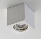SPOT IN GESSO ISYLUCE MM70X70X85 CON ZOCCOLO GU10 - ISY 820