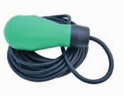 GALLEGGIANTE IMMERSIONE PER ACQUE NERE CAVO 10MT PVC 3X1 MMQ - ITA TITANIO10/S