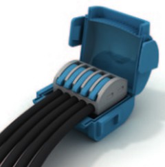 SHELLBOX 215 MINI BOX+MORSETTI A 5 LEVE 1 KV - ETL MJB215