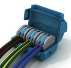 SHELLBOX 332 MINI BOX+3 MORSETTI 2 LEVE 1 KV - ETL MJB332