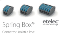 CONNETTORE A LEVE 5VIE 0.6/1KV SPRING BOX - ETL SBOX5