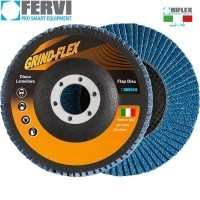 DISCO LAMELLARE 115X22MM PER METALLO GRANA 40 SUPP. PIANO - FRV L70FP115/040Z