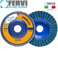 DISCO LAMELLARE 115X22MM PER METALLO GRANA 40 SUPP. PIANO - FRV L42NP115/040Z