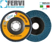 DISCO LAMELLARE RINFORZATO 115X22MM METALLO GRA.40 S.PIANO - FRV MAGNUM115/040Z