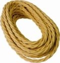 CAVO TRECCIA SETA DOPPIO ISOLAMENTO 3X1 ORO - FAI 9000/3100/OR
