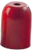 BICCHIERE COPRI P.DE E27 ROSSO - FAI 0149/RS