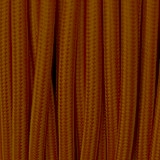 CAVO TRECCIA SETA 2X0.75 10MT MARRONE - FAI 8900/10/2075/TDM