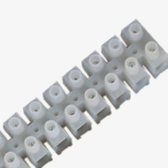 MORSETTIERA 12 POLI 10 MM BIANCO - ARN B110