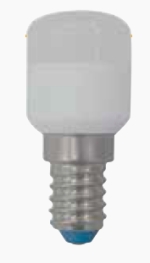 LAMPADA PICCOLA PERA OPALINA LED 1,5W E14 PER FRIGO 6500K - BOT SLD7102X1FR