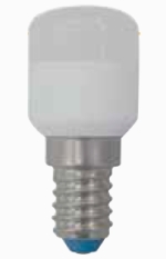 LAMPADA PICCOLA PERA OPALINA LED 1,5W E14 3000K - BOT SLD7102X2