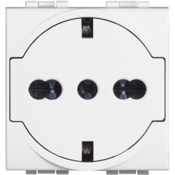 LL - PRESA STD TED/ITA FLAT BIANCO - BTI N4140/16F