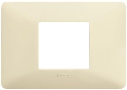 MATIX - PLACCA 2P CENTRATI AVORIO - BTI AM4819BAV