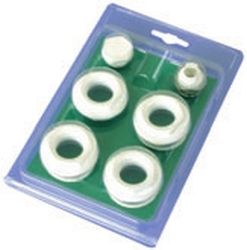 KIT RIDUZIONI 1/2" CON GUARNIZIONI VALV. ORIENT. BIANCO - GLB A047KIT1/201